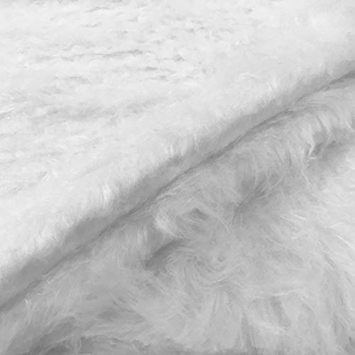 Tessuto con PELO LUNGO - Venduta al metro x 140 CM di LARGHEZZA FISSA per arredo abbigliamento cappotti pocho carnevale