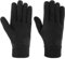 Lipodo Thinsulate 3M Strickhandschuhe Damen/Herren - Handschuhe mit Fleecefutter - Herbst/Winter- Outdoor Fingerhandschuhe- Elastischer Rippstrick - schwarz M