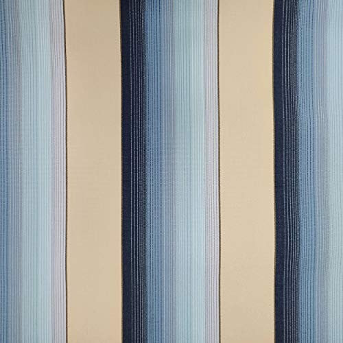 Stoff für Markisen A Meterware ab 50 cm – Höhe Feste des Rolle 140 oder 200 cm – Festzelten Außenbeleuchtung, in verschiedenen Muster Gestreift, Acryl Dralon 100% Riga Gradient Gewicht 230 gm2 sehr