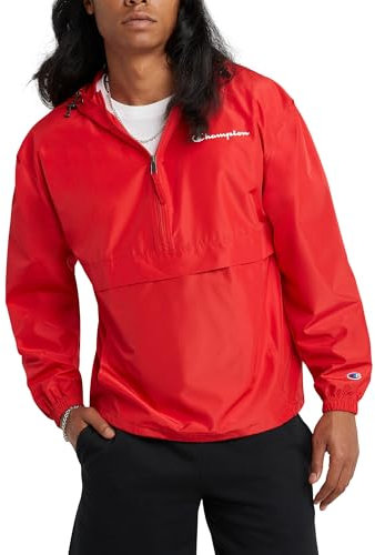 Champion Herren Packbare Jacke, Scarlet-549369, L