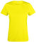 Atmungsaktives Damen-T-Shirt für Fitness, Sport und Freizeit mit UV50-Sonnenschutz. Das Sportshirt besteht zu 100% aus Polyester und verwendet Spin-Dye-Gewebe Neongelb XXL