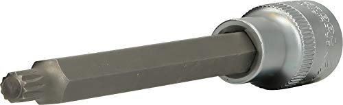 BRILLIANT TOOLS BT022952 1/2 Vielzahn-Bit-Stecknuss, 140 mm lang, M8 [Powered by KS TOOLS]