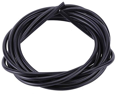 Fahrradbremsseil Robustes Fahrradkabel aus Stahl, Gummi und PVC für MTB-Rennräder(Schwarz)