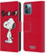 Head Case Designs Offizielle Peanuts Snoopy Persöhnlichkeiten Leder-Wallet-Hülle Kompatibel mit Apple iPhone 12 / iPhone 12 Pro