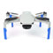 3dquad Landefüße, Landegestell, Fahrwerk für DJI Mini 2 Drohne, Zubehör (Blau)