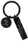 WINCSPACE Drive Safe Schlüsselanhänger Drive Safe I Need You Here with Me I Love You, Geschenk für Fahrer, Schwarz, Mitte