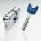ABUS EC880 Schließzylinder 30/35 Einzelschließung inkl. 3 Wendeschlüssel (saphirblau)