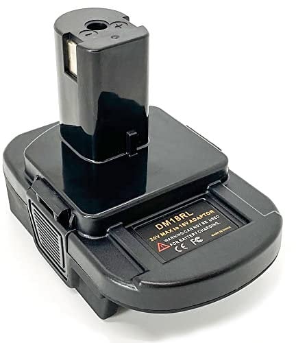 XFYBZN USB Battery Converter for Dewalt to Ryobi 18V Battery Adapter, Convert for Dewalt 20V Max/Milwaukee 18V Battery to Ryobi 18V P108 P189 P190 Lithium Ion Cordless Tool Battery