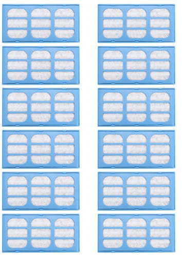 Filter Compatible avec catmates, Filtre Fontaine Eau Chat Remplacement Lot de 12