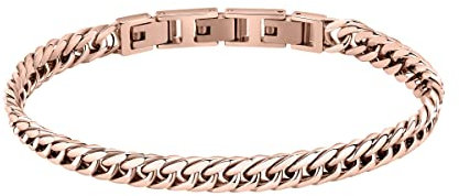 Morellato Catene Bracciale Uomo in acciaio,Oro Rosa PVD - SATX20