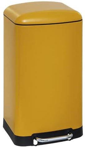 UNIVERSDECOR Poubelle Ariane 30 litres Atmosphéra (Ocre)
