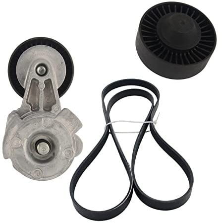 Antriebsriemen Für BMW 1er 3er 5er E81 E90 E60 E61 X3 E83 X5 E70 Z4 11287530314 AP03 Antriebsriemenscheibe + Spanner Kit 11288624196 Keilriemen