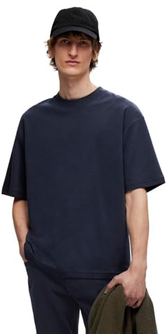 Selected Homme Male T-Shirt Loose Fit | T-shirt