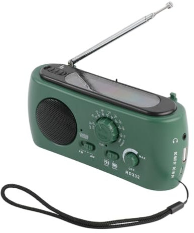 OSALADI Notfall-Backup-handkurbel-solarradio Mit -Taschenlampe Mini-Taschenlampe Handy-ladegerät