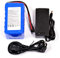 AFTERTECH Pack batterie pile 24 V 10 Ah rechargeable au lithium 140 x 80 x 75 mm 10 000 mAh 24 volts 7s4p F1C1