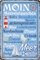 Wetterfestes 30 x 20 cm Blechschild – lustiger Spruch – Meer, Strand, Sonne, Urlaub Fans – Moin Schlagwörter – lustiger Spruch