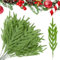LPAMABA 30 Stück ca.35cm Künstliche Tannenzweige Gefälschte Kiefernzweige Künstliche Tannennadeln Tannenzweige Gefälschte Tannennadeln Kiefernnadel für DIY Adventskranz Girlande Weihnachten Deko Grün