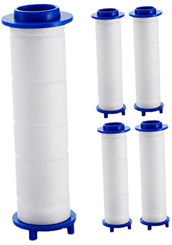 TINEASUR 5 Piezas Ducha Filtro Reemplazable Filtro De Agua para Ducha Uso Hogar Material De Forma De Presión Optimizada