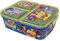 Theonoi Kinder Brotdose/Lunchbox/Sandwichbox aus Kunststoff BPA frei mit Unterteilung (Winnie der Bär)