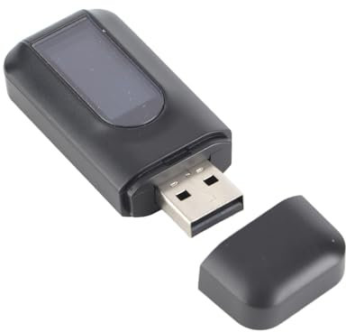 AUX adapter, Wireless Transmitter, 5.0 with LCD Display, 2 in 1 for Computer, TV, Projector, Speaker, Headset
