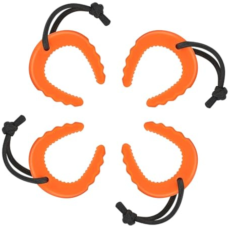 Wouueso 4er-Pack Türstopper für Ersthelfer, Türstopper für Strafverfolgungsbehörden, Rettungsdienste, Türstopper, Keil, Orange