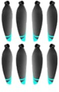 SONGOZD Propeller für M5S-Drohnen, Ahornblatt-Flügelblätter für RC-Quadrocopter-Rotoren, 8-teiliges Set(8PCS Propeller)