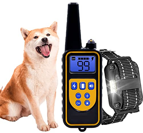 Hundetrainingsgeräte, halsbänder zur korrektur des hundeverhaltens, trainingshilfen für alle Hunderassen, wasserdicht und strapazierfähig, längenverstellbar C (W18)