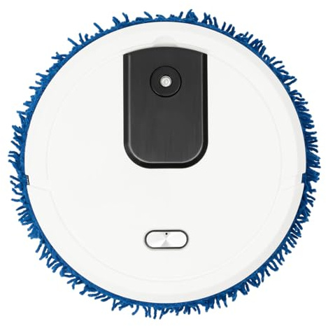 Robot Aspirateur Laveur, Robot Aspirateur Ultra Silencieux Ultra Fin de , USB Protection Panneau Électrique, Balayage et Lavage, Idéal Maison Bureau Appartements Un Nettoyage en Profondeur et Efficace