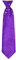 Party Factory Pailletten Krawatte, lila Glitzer, 37cm, für Damen und Herren, Glamour Accessoire, Halsbinder für Karneval