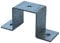 Quadratrohrschelle Schelle Quadratrohr, Bügelschelle, Balkenschelle, Vierkant 40mm x 40mm