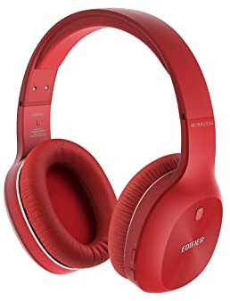 Edifier W800BT Plus - Cuffie Wireless aptX, Colore: Rosso