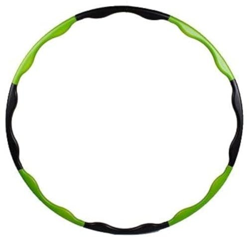 Vector X 8-Einstellbarer Abnehmen Hula Hoop Taille Trimmer Fitness Ring Einstellbare Fitnessringe Fitness Reifen (Durchmesser 80cm) 1 Hola Hoop Ring Wasit Schlankheitsring für Home Gym