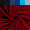 Viskose Jersey Uni Meterware - Stretchstoff Viskose - Viskosestoff stretchig - Jerseystoff Sommer - Blusenstoff Öko Tex 100 *Ab 50cm, Farbe: 016 Dunkelrot