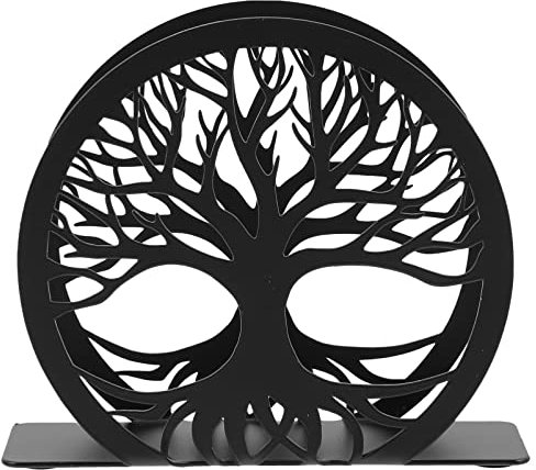 iplusmile Porte-Serviettes en Métal Conception d'arbre De Porte-Serviettes De Table Distributeur De Mouchoirs Autoportant Porte-Serviettes en Papier pour La Maison Cuisine Comptoirs