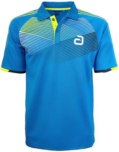 Andro Hemd Avos, blau/gelb, M