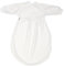 Dein Kinderland Alvi Baby Mäxchen Innensack Schlafsack Baumwolle weiß mit Babylöffel Babyschlafsack Ganzjahresschlafsack Innenschlafsack (86 cm)