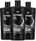 Lynx Shower Gel 12 Hours of Long Lasting Refreshing Fragrance Body Wash with Plant-Based Moisturisers for Men XXXL Size Body Cleanser for Naturally Soft Skin, 700ml (Black, Buy 3)