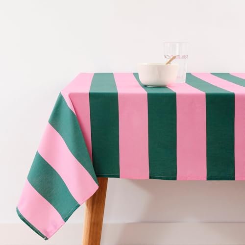 Belum Tischdecke mit Fleckenabweisend, Größe 300 x 140 cm, extraweich, Mehrfarbig, 100, Stoff 100% Bio-Baumwolle, Modell 0120-410, Bunt