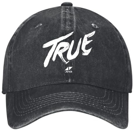 Dongbiise izeavdoyf ltfasgd Baseballkappe aus gewaschenem Denim für Herren verstellbar Unisex