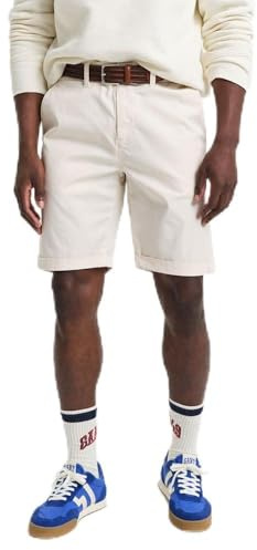 GANT Herren REG Sunfaded Chino Shorts, Cream, 33W