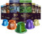 La Natura Lifestyle Coffret Saveurs, 80 capsules de café et de thé compatibles avec les machines Nespresso, myrtille, caramel miel, café irlandais, guimauve, noisette, vanile, noix de coco, thé matcha