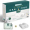 Lot de 2 | Protege Matelas Bebe 70x140 cm | Alese Impermeable 100% Bambou | Naturellement Anti Acarien | Certifié Oeko-Tex