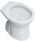 BARBOTTINA Vaso wc a terra con scarico a pavimento in ceramica bianca serie orchidea
