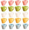 TOYANDONA 20 Tazas Miniatura De Porcelana Simulación Decorativas para Agua Tazas Miniaturas