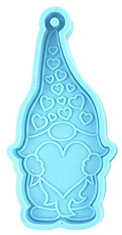 Silikonform Zum Selbermachen Handgefertigter Schmuck Kunsthandwerk Epoxidharzform Zwerge Schlüsselanhänger Harzform Valentinstag Schlüsselanhänger Harzform