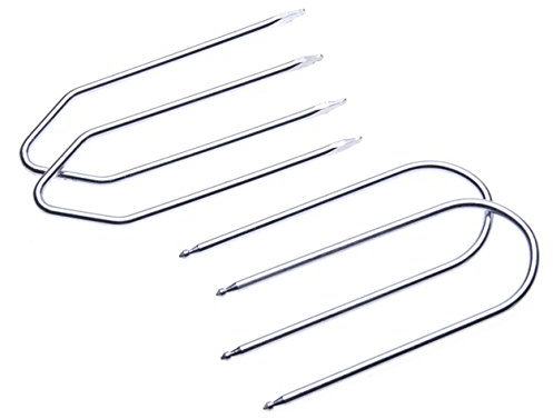 KFZ Autoradio Bügel Removal Instrument Schlüssel DIN-Freigabetasten Kompatibel mit ALFA ROMEO: 6, GTV, 166,147,GT,159, Brera, 8C Spider, Mito, Giulietta, 4C, Giulia Head Unit Pins Universal Pin (4pcs)
