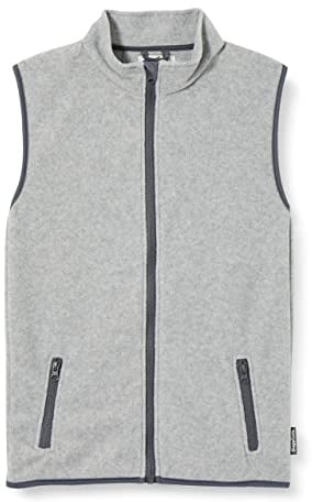Playshoes Fleece Weste Unisex Kinder Outdoor-Oberteil, grau/melange, 140