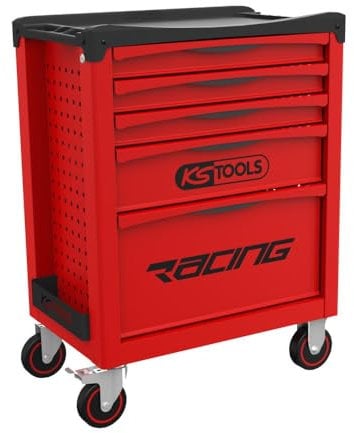 KS TOOLS - 855.0005 - Servante d'atelier Vide Racing 5 tiroirs - Caisse à Outil
