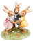 Goebel Ostern Osterhase, Porzellan, Mehrfarbig, 11.5x8.5x12.5 cm