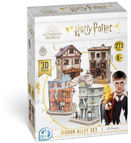4D Cityscape Harry Potter 3D Paper Puzzles (Diagon Alley)